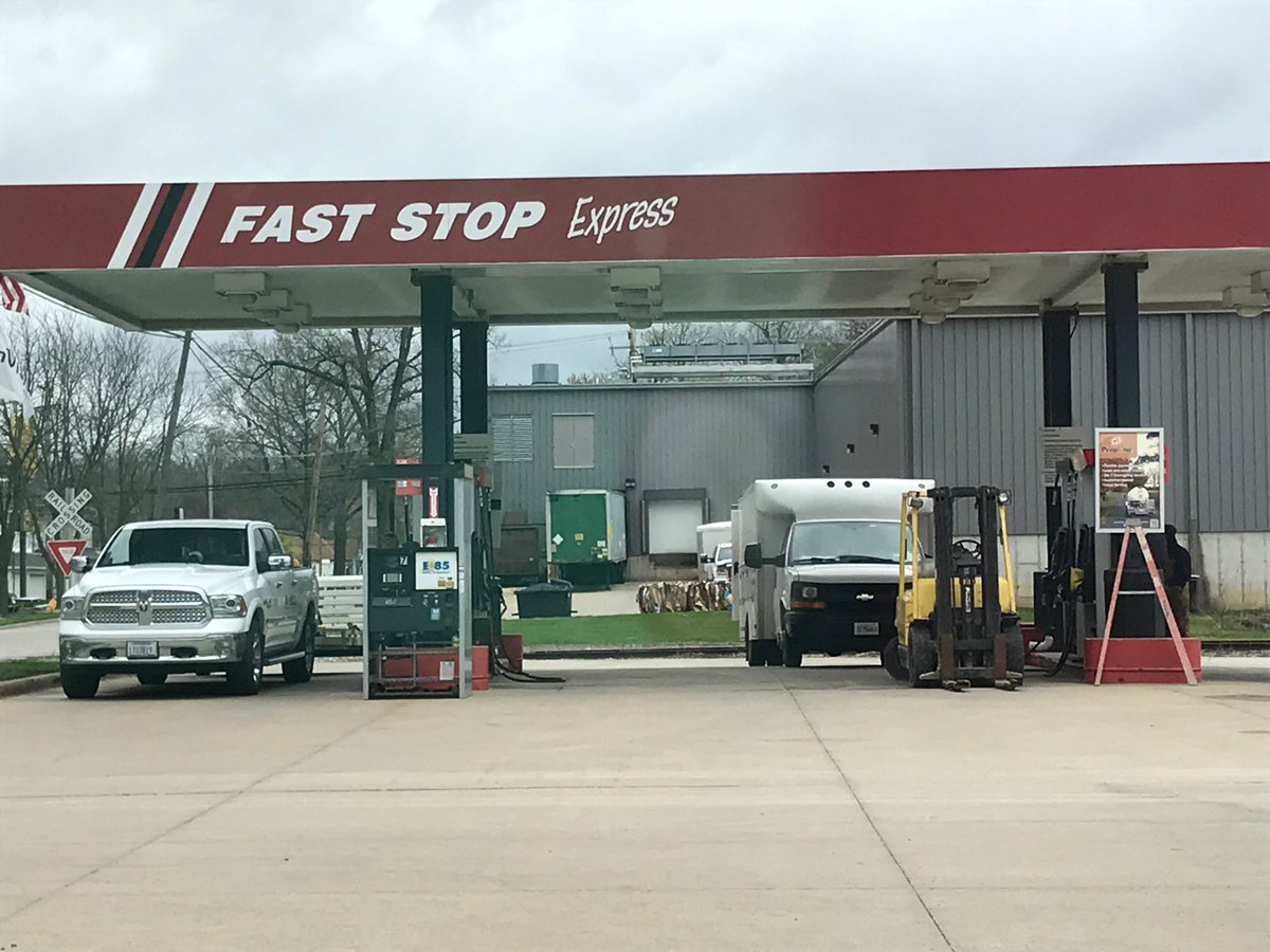 Please bare with us, due to the rain yesterday we are behind on our new dispenser install. Hope to have our diesel up and running this afternoon.