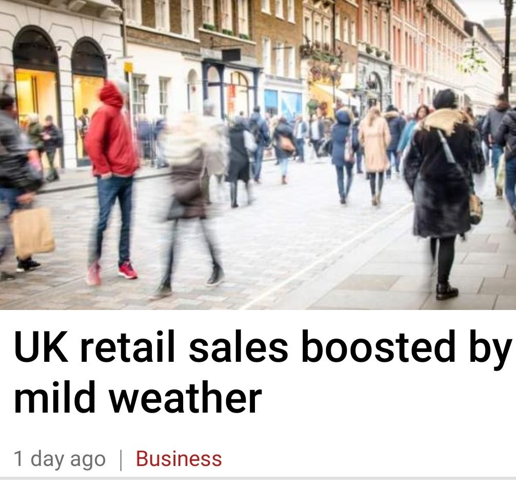 BBC News - Retail sales boosted by mild weather in March
bbc.co.uk/news/business-…