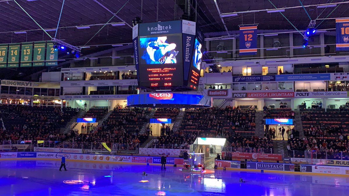 Kohta mennään. Kerran vielä. 🥈2013,🥈2014, 🥈2015, 🥇2016, 🥇2017, 🥈2018. 2019? #Tappara #Liiga #HIFK