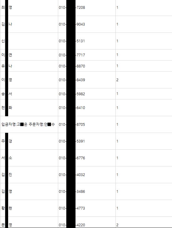 불한당 응원봉 공구 계정 tweet media