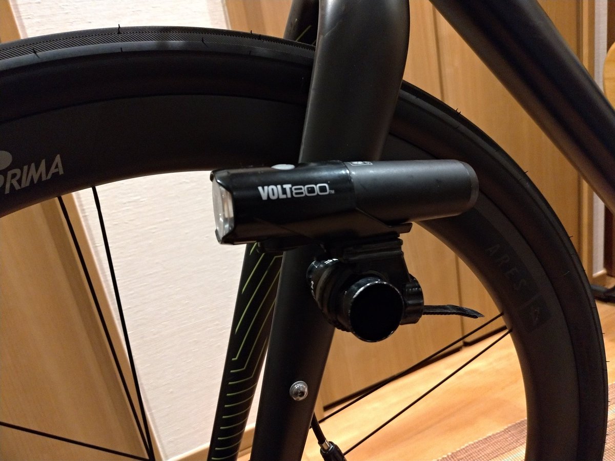 自転車 ライト マウント