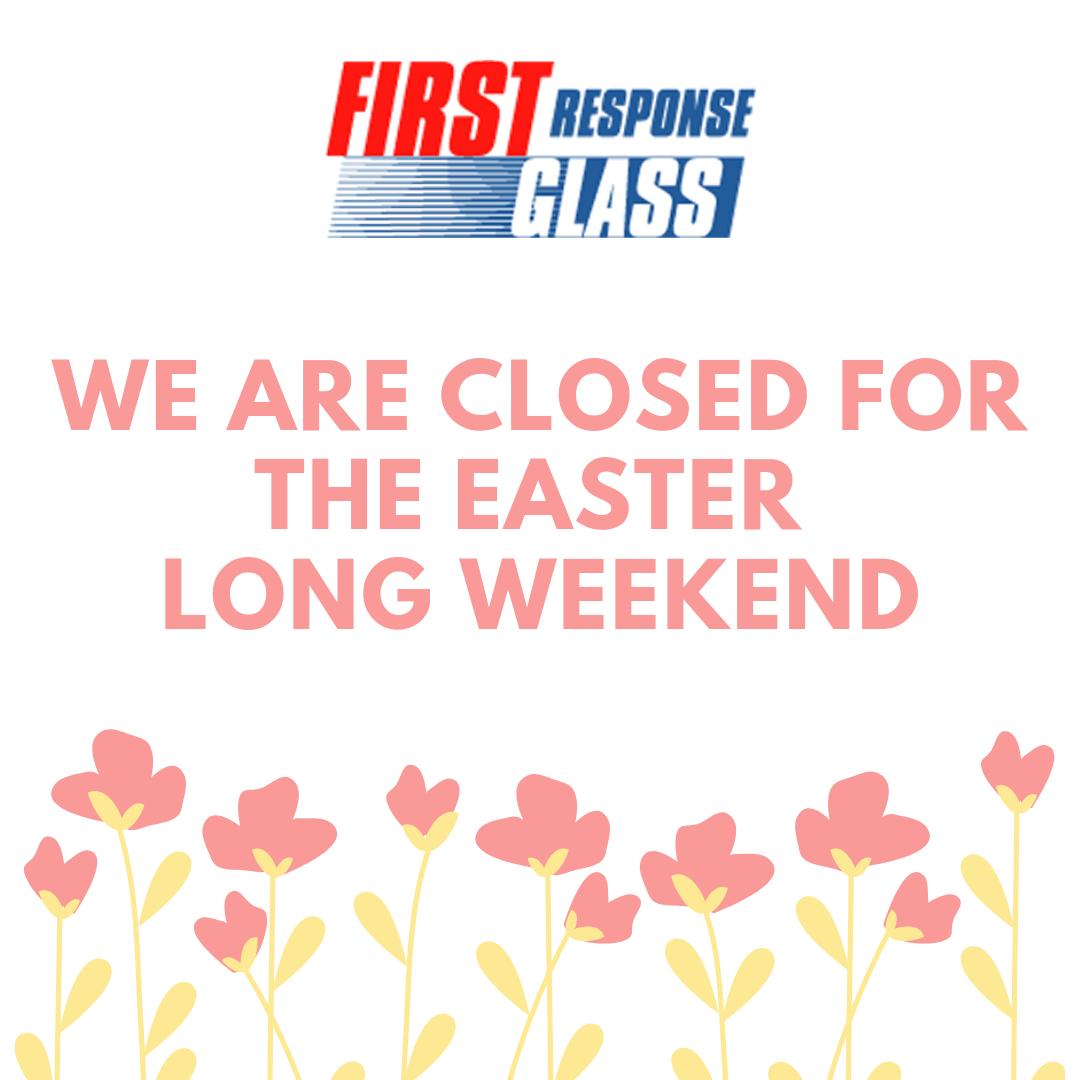 frgvic's tweet photo. We are closed today for Easter and will reopen Monday morning. Happy Easter from the First Response Glass family to yours. 🌼 https://t.co/L1NZrmTxVa