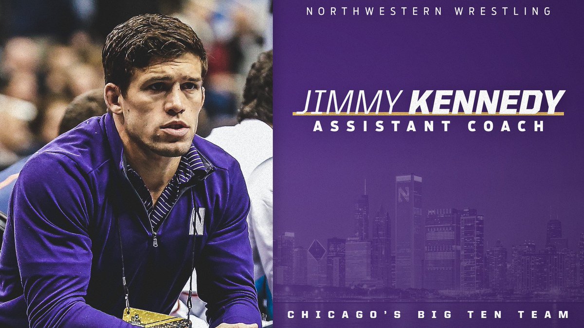NUWrestle's tweet image. Jimmy Kennedy ➡️ Assistant Coach. 

A well-deserved promotion for a tremendous coach. 

» bit.ly/2Vj7C5D

#B1GCats | @JimmyKennedy60