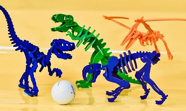 BoneYardPets's tweet photo. Just some mini dinos we make here at #boneyardpets playing some football on a gloomy Friday! #football #gloomy #friyay #footballtime  #dinosaurparty
.
.
.
 #creativechild #awardwinning #boneyardpets #mom #moms #mommy #parenting #educator #education #3dpu… https://t.co/hGVyXvinXk https://t.co/IEAeVhRwrO