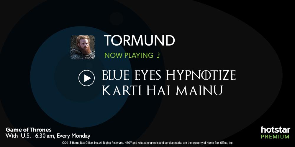 DisneyPlusHSP's tweet photo. When you are the blue-eyed boy, but have nothing to do with the Night King. Tag those common folks who are reeling from the blues of not watching the 1st episode and ask them to subscribe to Hotstar Premium to watch #GOT season 8: https://t.co/ThieykCJhY
#BeFirstToTheThrone https://t.co/GtqHIfD0oa