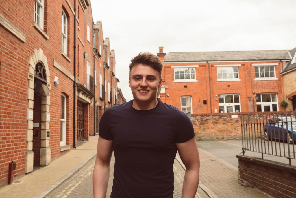 IncuHiveUK's tweet photo. This is Reece. He runs Send Pilot, a content curation engine using AI. Reece is working hard on his start-up and is often found at his dedicated desk in Winchester IncuHive. Watch out for this guy. Welcome to IncuHive Reece! #sendpilot https://t.co/mlLRlC5z18