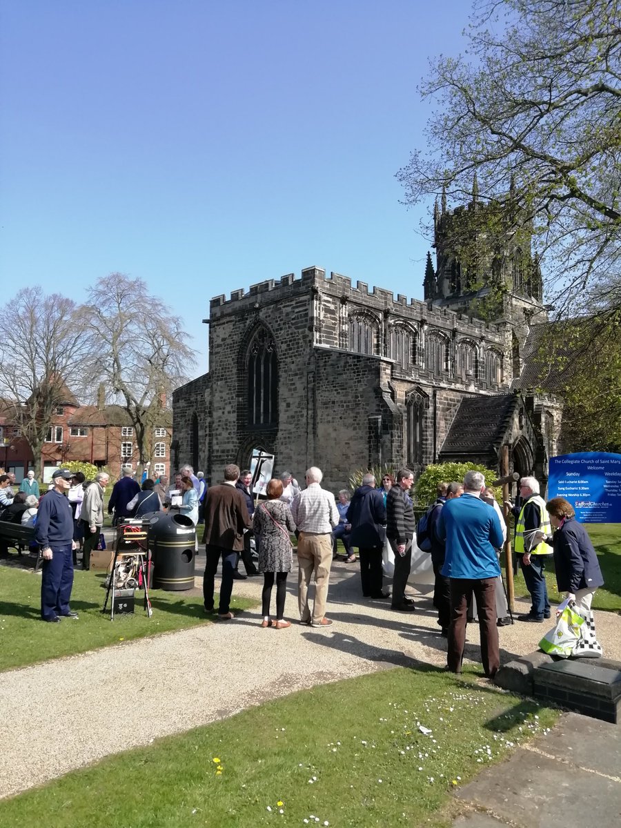 Stafford Churches gather for Good Friday Walk of Witness and Celebration #Stafford  #LoveStafford