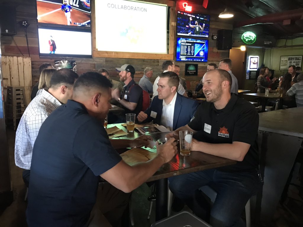 AGC_Colorado's tweet photo. Thanks to everyone who made it out last night to @StoneysDenver for #A3LC +20 Networking Event @ACEC_CO @AIAColorado Hope you were able to increase your professional #AECIndustry network https://t.co/keKNKh3Aav