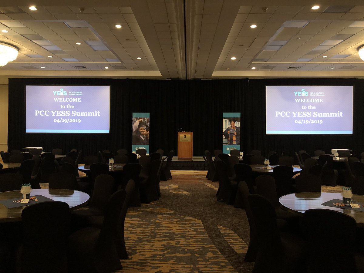 Mona_Dolton's tweet photo. #YESSSummit is happening now! #studentsuccess @PortlandCC #opportunity #CommunityCollege https://t.co/6D0IF1B0Uy