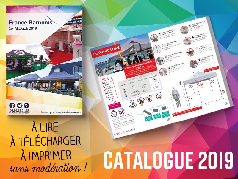 Vous cherchez un #Barnum pour ce week-end de #Pâques ? Consultez dès à présent en ligne notre catalogue 2019 😃 bit.ly/2VZjKpu