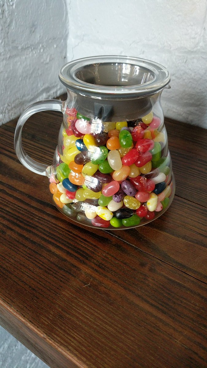 SafeForRobots's tweet photo. Holy Moly! I won the jellybean counting contest @bergnbk with a guess 555! https://t.co/E0BrTSolXV