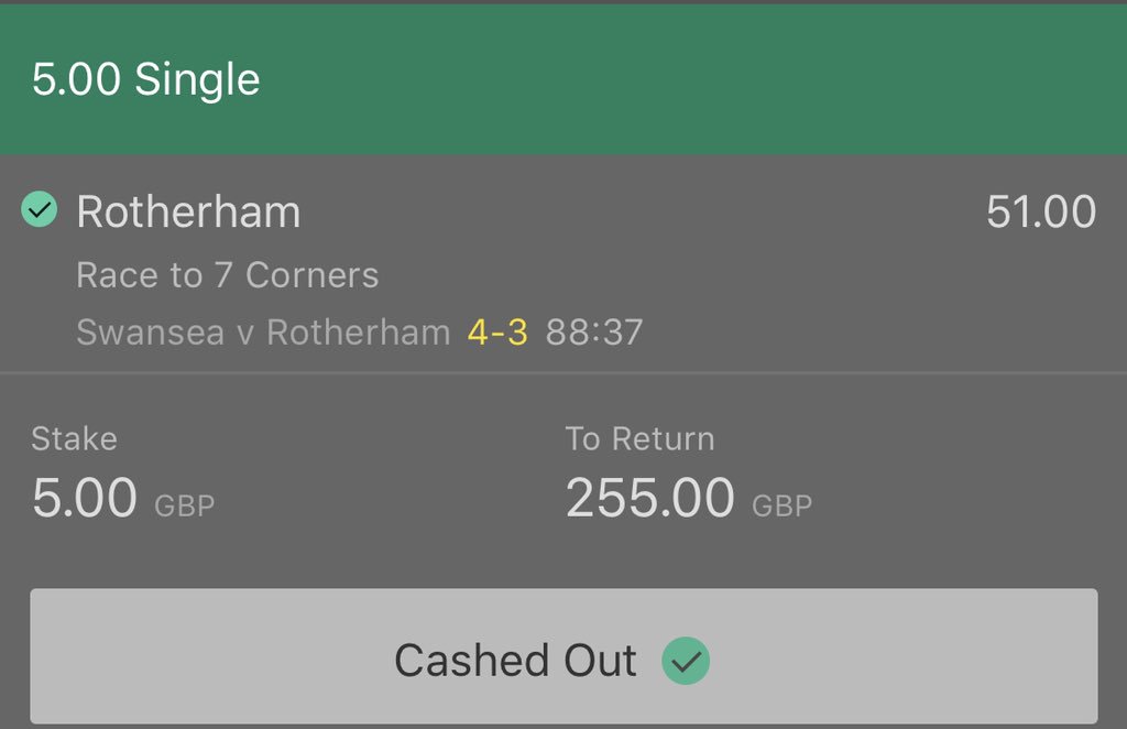 When you know... you know <a href="/cornersbychris/">Corners by Chris 🚩</a> 😏