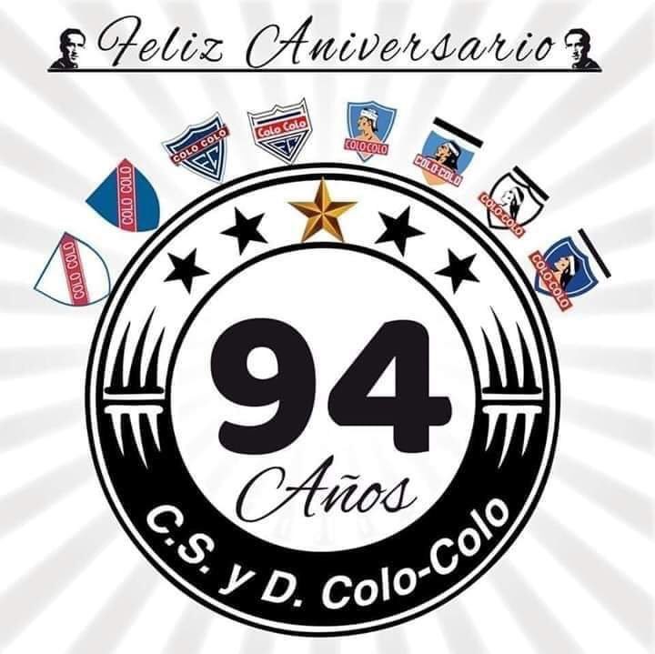 Feliz cumpleaños <a href="/ColoColo/">Colo-Colo</a> ,94 años de pura historia ⚫️⚪️ #colocolo94años #eternocampeon #elpopular 🤟🇨🇱