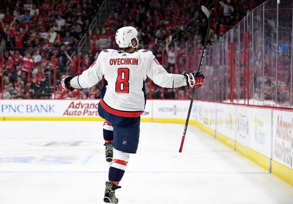 CAPS TODAY: With a power play goal last night, Alex Ovechkin tied Evgeni Malkin for the 26th most playoff goals and tied Joe Nieuwendyk and Brian Bellows for the 24th most power play goals in NHL history. More info on Ovechkin and the Caps at http://capitalstoday.com