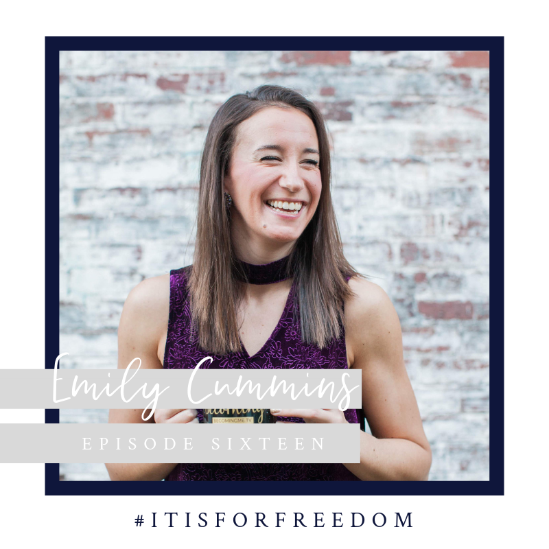 becomingmetv's tweet photo. Our Founder @emilybcummins is sharing her Becoming Story on our warrior friend @hollyhmyers' podcast, #ItIsForFreedom! Listen now ➡️ https://t.co/JGwEhWXPbu 💜🔑 #BecomingMeTV https://t.co/K4PUngVxlR
