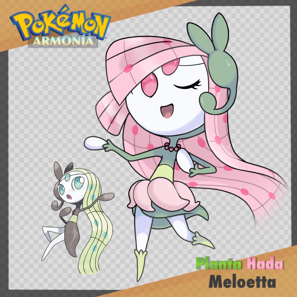 Meloetta Planta  •Pokémon• En Español Amino