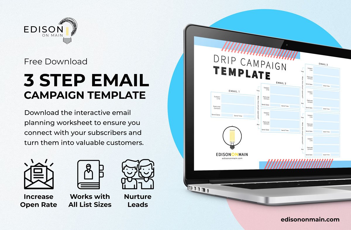 EdisonOnMain's tweet photo. Free marketing template! How to Build Your Own Email Campaign - an interactive #email planning worksheet to ensure you connect with your subscribers and turn them into valuable customers. Use code: ReadySetSend
https://t.co/d7UIiBLtEp #EmailTemplate #MarketingTemplate #Free https://t.co/qa1Hob1Ixg