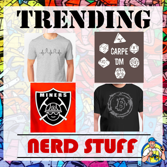 graphicteecoach's tweet photo. TRENDING ALERT: Nerd stuff is trending. 🤓 There is a European chess championship going on, so that could be fueling some of that popularity. The Bitcoin/cryptocurrency market is looking up as well, so that market could grow in coming months.
#tshirtdesign #ecom #ecommerce #merch https://t.co/9Qocmch8Rl