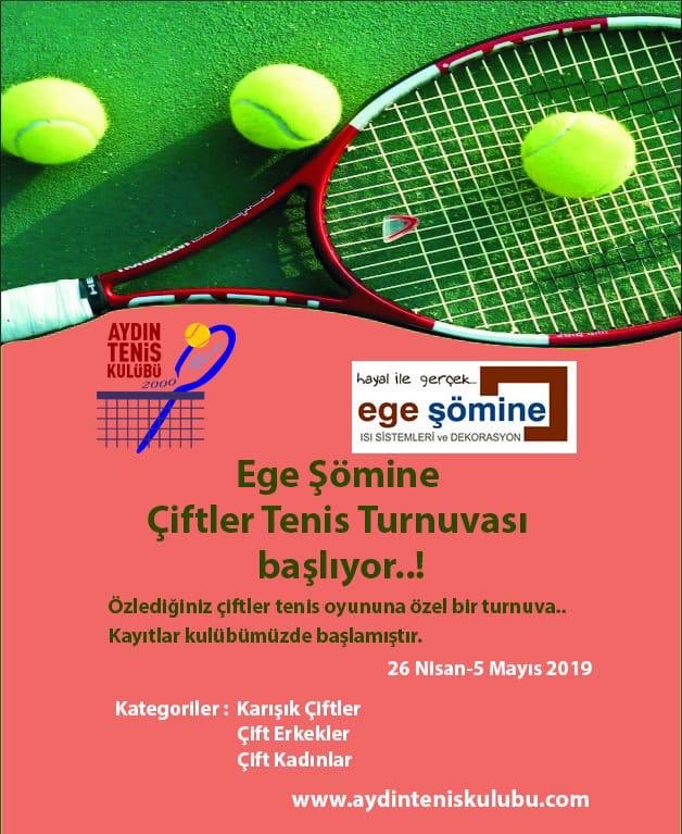 EGESOMINE's tweet photo. Ege Şömine                                   Çiftler Tenis Turnuvası https://t.co/idbrBTfkqt
