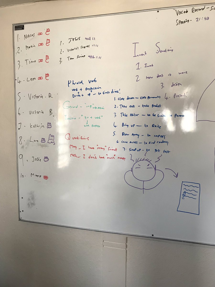 Geniuslanguk's tweet photo. Some colourful board work 💫🙏🏼 #great #day #inspire #aspire #goat #tbe #letsgo #class #germangroup 🇩🇪 https://t.co/jaQt2VTvnm