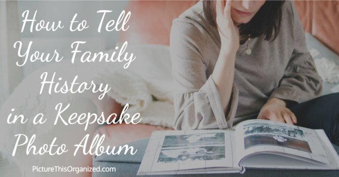 How to Tell Your Family History in a Keepsake Photo Album  shrs.it/233bt
