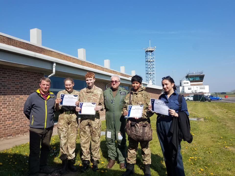 A great day to get those Wings. Well done to Cadets Fowler and Braybrooke. <a href="/1832squadron/">North Manchester Sqn</a> <a href="/2468_Squadron/">Belle Vue Air Cadets</a>