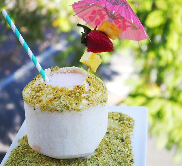 SettonFarms's tweet photo. We're heading outside this weekend to enjoy the sunshine and our delicious Pistachio, Strawberry, and Coconut Mocktail. Cheers!
Pic by @sporkfoods
#weekend #sunshine #spring #mocktail #strawberry #coconut #weekendvibes #healthy #tasty #delicious #cleanea… https://t.co/LGsX9XFX6F https://t.co/wL9BUmtT0F