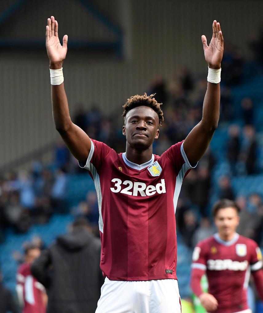 talkchelsea's tweet photo. Tammy Abraham - the first Aston Villa player to score 25 goals in a season since 1977!

He's ready. 👊🔵 https://t.co/JqUq8GbwxK