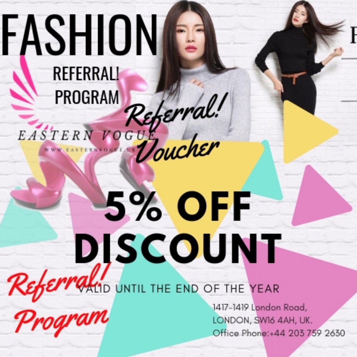 Eastern_Vogue's tweet photo. Women &amp; men fashion style Discounts Vouchers! #fashion #fashionista https://t.co/G1s6me4YlK https://t.co/DEOFffRT6C
