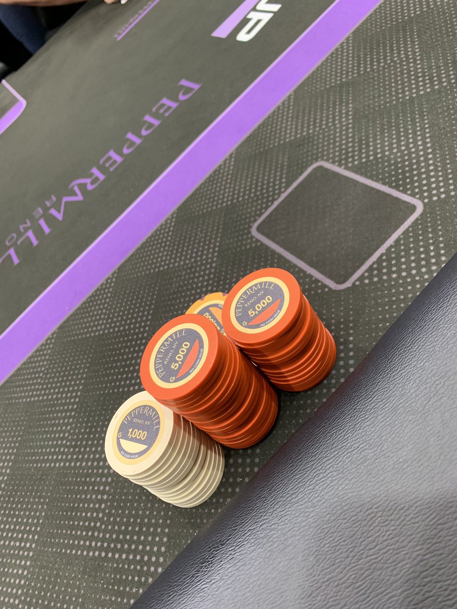 Final table of the Thursday Thrill <a href="/runitupreno/">Run It Up Reno</a>. Livestream with hole cards 8pm est Twitch.tv/runitup Playing for 20.4k and the trophy!