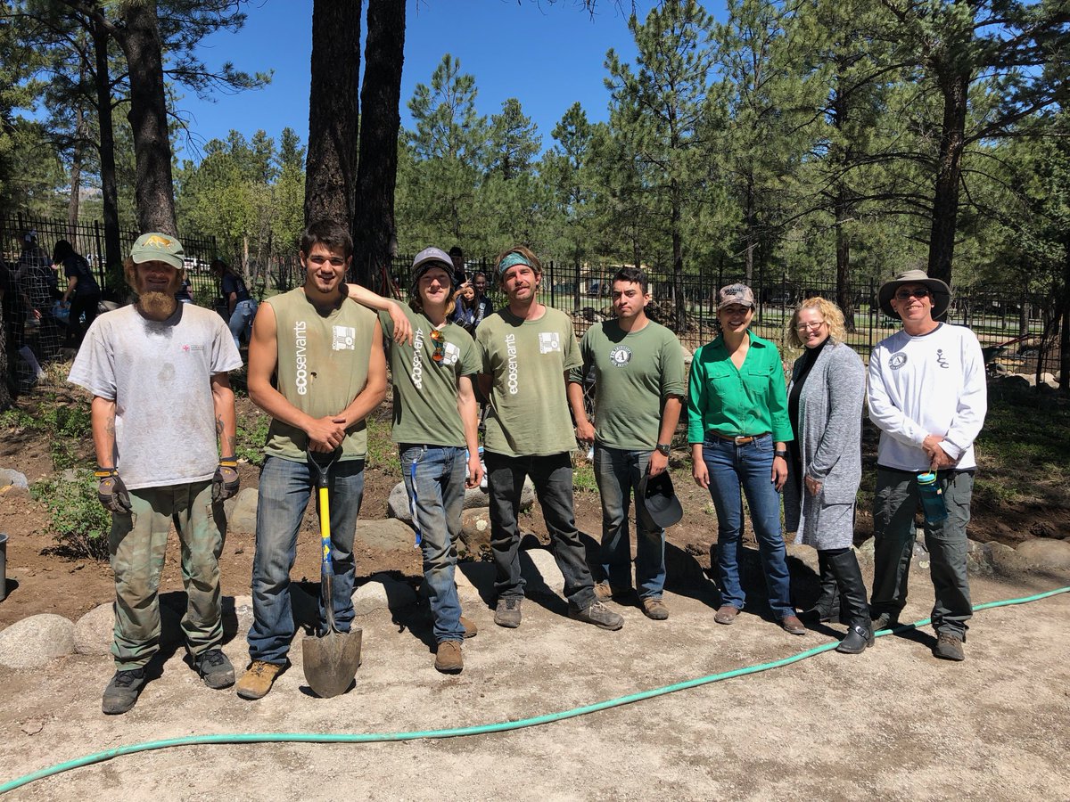 Rep. Torres Small at Wingfield Park in Ruidoso, NM