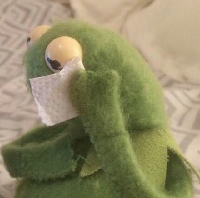 jared leto as kermit the frog; a thread