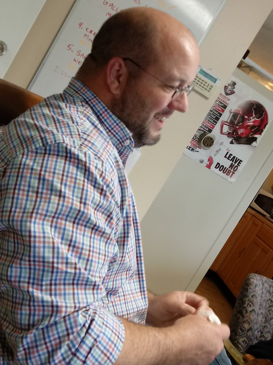 Taste testing some #bacon at the office yesterday!