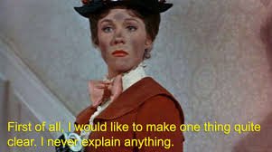 Check out what Mary Poppins knows (it doesn't need explaining), what happens when we quit reacting in anger/blame/fear, and how to get your free pair of ruby slippers. lnkd.in/gZ4MsGV