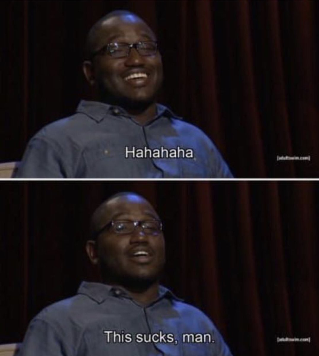 TMI_Memes's tweet photo. When the speaker is listing off bad words and “sucks” is one of them https://t.co/XkifuAzteu