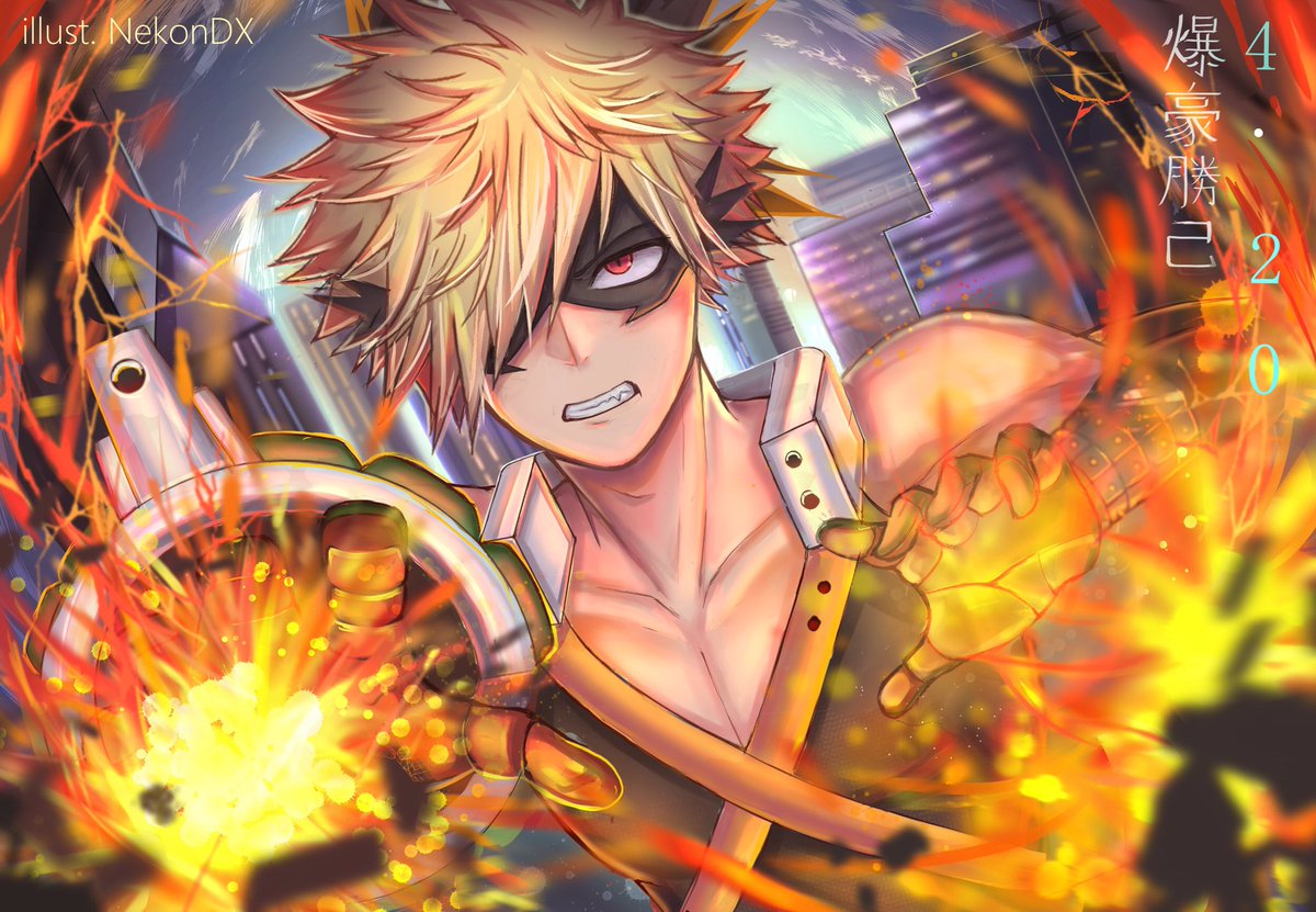 Nekon Genshin Zines Happy Birthday Dynamite Boii 爆豪勝己生誕祭19 Bakugou 爆豪勝己生誕祭 かっちゃん