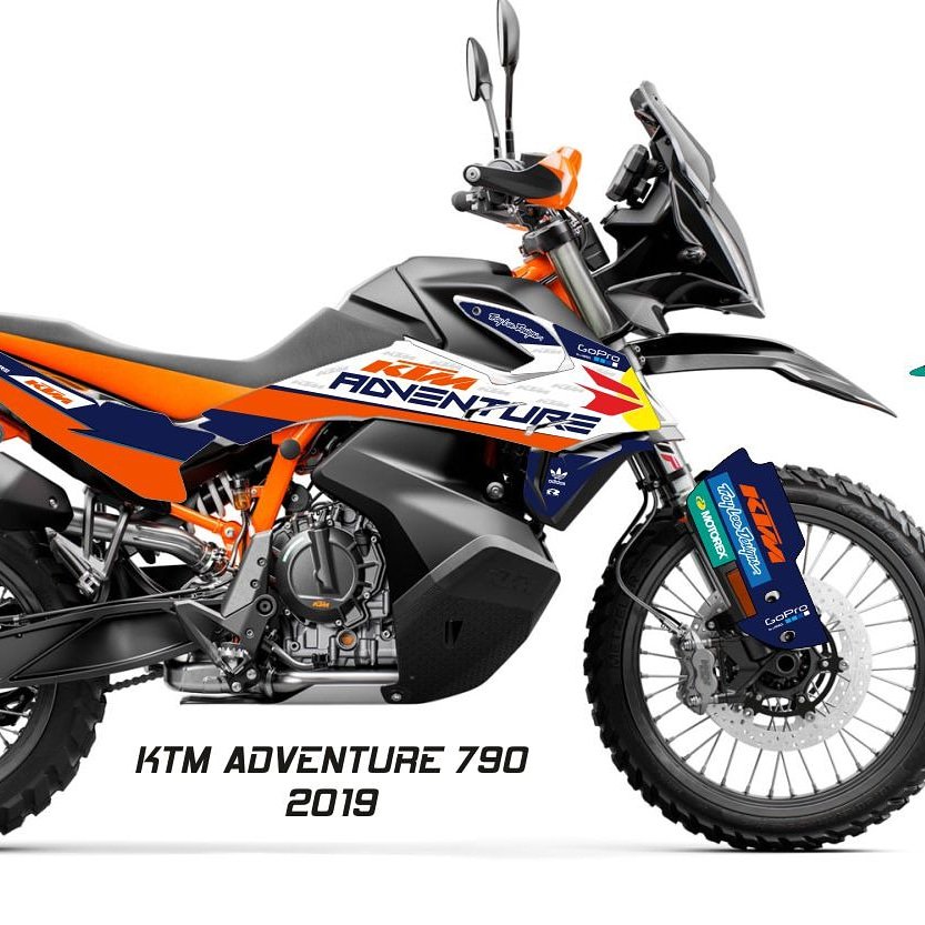ROTU_RACING's tweet photo. Kit Adhesivos KTM Adventure 790 (2019) 150€ https://t.co/D8Ih8if9Bq