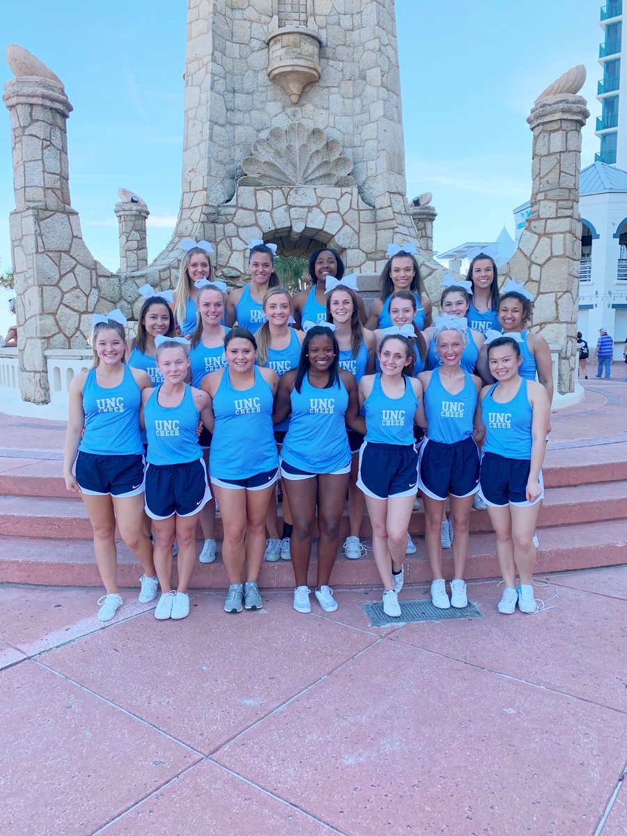 UNCCheer's tweet photo. We’re back in action! Here’s a look back on our Daytona 2019 trip. What a great time we had with this team💙 https://t.co/BiOl8bdMdV