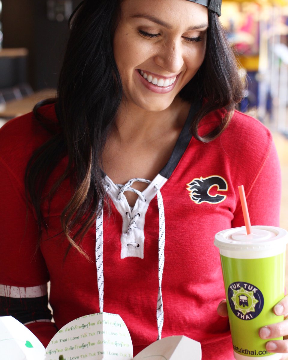 #GoFlamesGo feature! Order The Flames meal during the playoffs by saying “I want the Go Flames Go meal” and you’ll receive a FREE order of spring rolls 🙌🏻