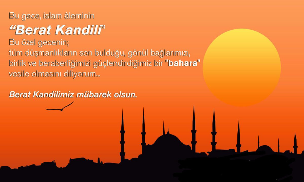 Bu mübarek gecenin aziz milletimize,İslam âlemine ve bütün insanlığa hayırlar getirmesini temenni ediyoruz

<a href="/selvacam/">Lütfiye Selva Çam 🇹🇷</a> <a href="/jiskenderoglu/">Jülide İSKENDEROĞLU</a> <a href="/gulsenorhan/">Gülşen Orhan</a> <a href="/OsmanGulacarTR/">Osman Nuri Gülaçar</a>
<a href="/ozdemiresmaa/">Esma Özdemir 🇹🇷</a> <a href="/kayhantoglu/">Kayhan Türkmenoğlu</a> <a href="/havvaduran65/">Havva DURAN</a> <a href="/vesim_yavic/">Vesim YAVİÇ</a> <a href="/suzandoruk65/">Suzan Türkoğlu 🟢 🇹🇷</a> <a href="/IpekyoluSkm/">IPEKYOLU SKM BAŞKANLIĞI</a>

#BeraatKandili