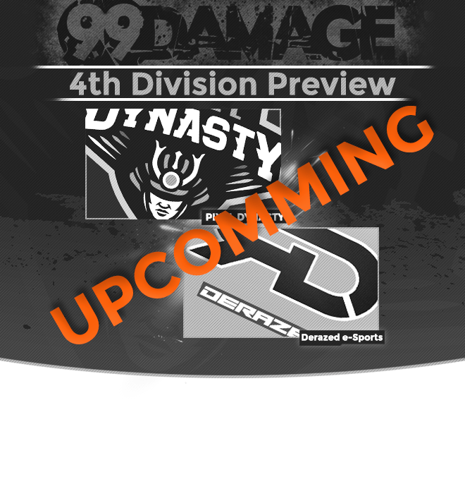 Pixel Dynasty vs. Derazed eSports
Am 22.04.2019 trifft Pixel Dynasty auf Derazed eSports in der 4. Division der 99 Damage Liga. Das vorletzte Spiel wird eine entscheidende Partie.
#99Liga
#Dynasty
#CSGOGermany
#eSport thedynasty.de/team-news/pixe…