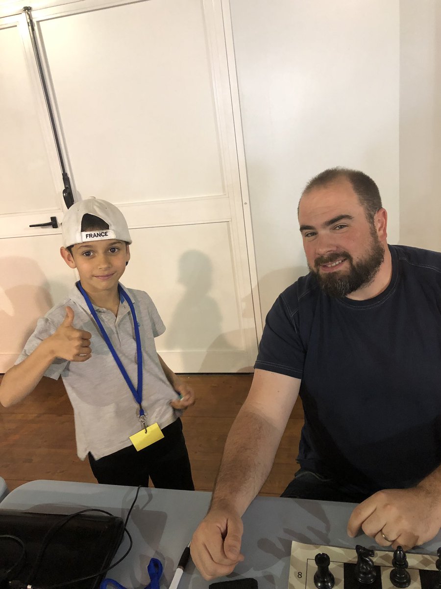 #Hyères2019 Raphael rafle les 2 points de la journée pour clôturer à 4/6! Il se replace dans le premier 1/3 du championnat de France! 💪💪💪