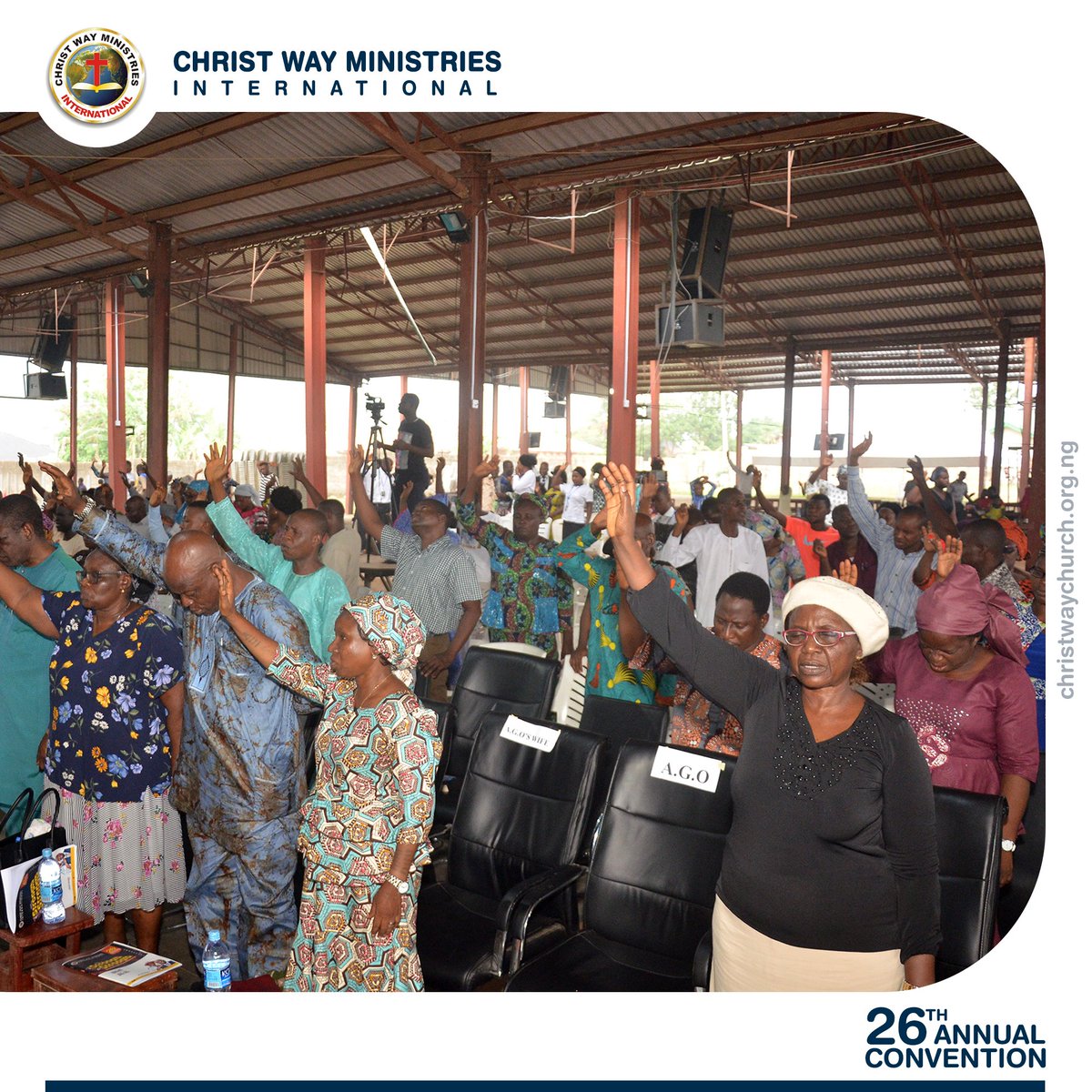 christwaymin's tweet photo. Christ Way Ministries International (26th Annual Convention) - April 18-21, 2019
---
#ChristWay #CWMI #AnnualConvention #CWMI26Convention https://t.co/lNGGIld21D