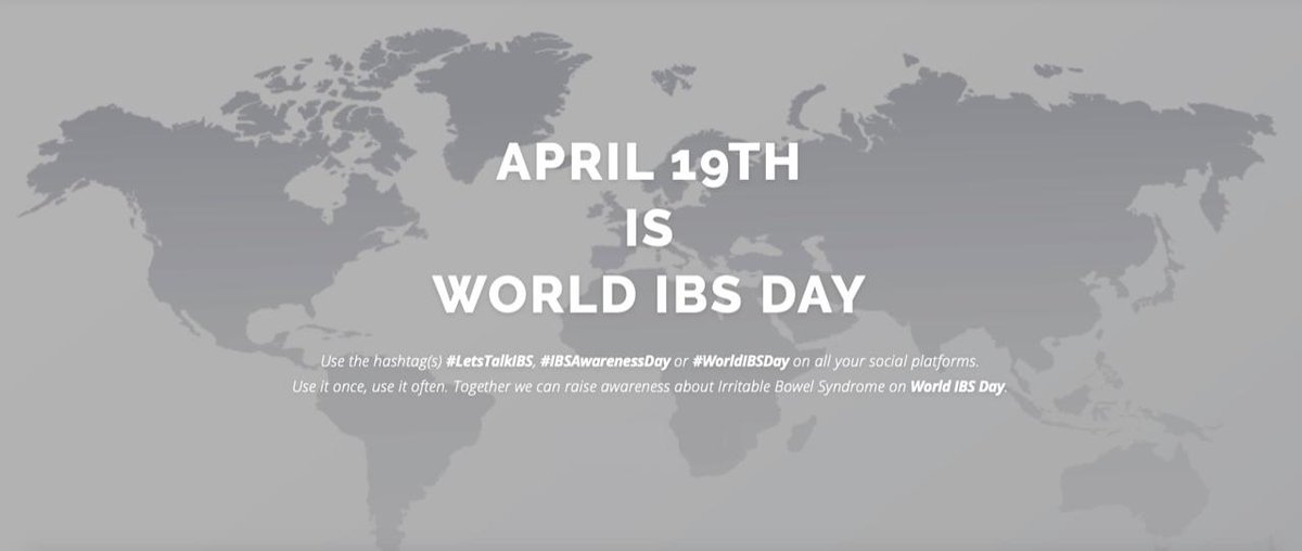 Today we are trying to spread awareness for the first ever #WorldIBSDay For every like, retweet, or hashtag used on social media, @WorldIBSDay will donate 10 cents to support #IBS research and education. Share and like this post to show your support! #LetsTalkIBS #IBSAwarenessDay