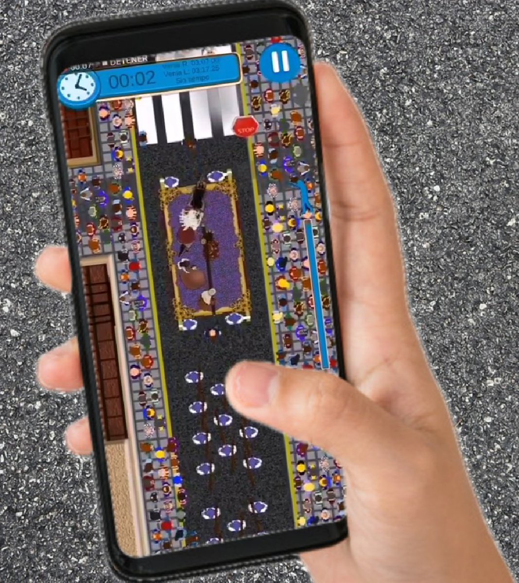 Se le perdona porque estaba jugando al Chicotaz