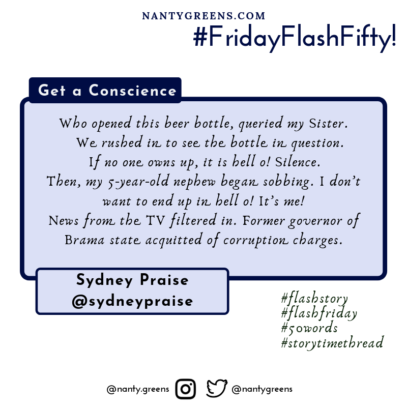 nantygreens's tweet photo. Two fabulous entries this week in our #FridayFlashFifty story submissions are from
Mitchel Tumuhimbise, @Mitchel_MT; and
Sydney Praise, @sydneypraise.
Thanks guys, your entries are in for the "Flasher" of the month! https://t.co/hfm4Dy424e