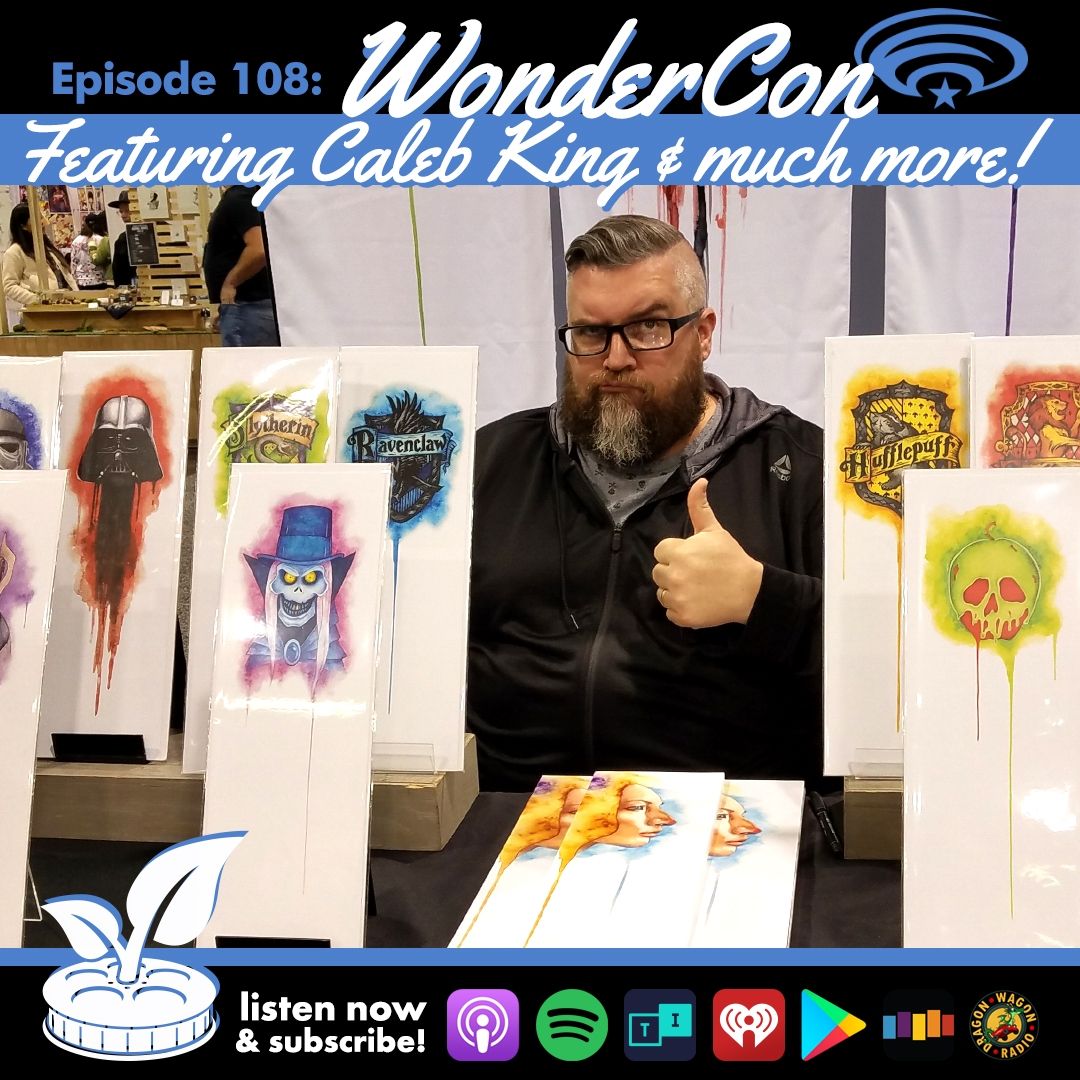 moviesmademepod's tweet photo. Can you guess which movie made @caleb_king? Find out if you're right, during episode 108 from @WonderCon! #moviesmademe #podcast #WonderCon #Anaheim #wca #wca2019 #artist #creator #calebking #influential #movie #film #popculture #drip #painting https://t.co/IDUm1zT0oh