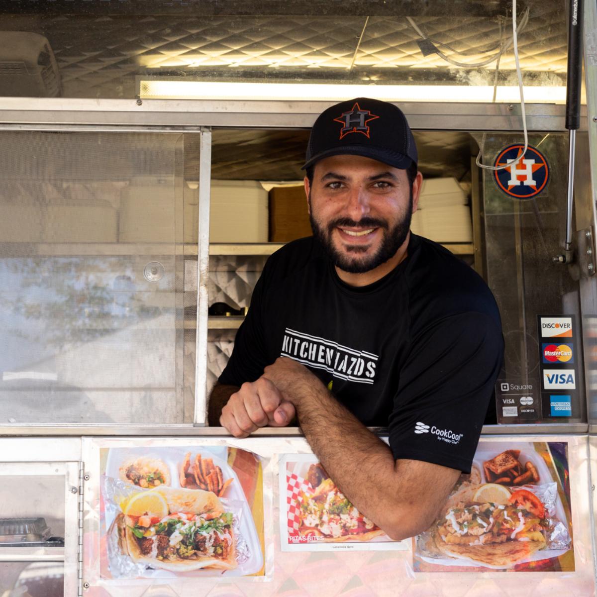 Delectable food and memorable conversation -- there's plenty to smile about over here.