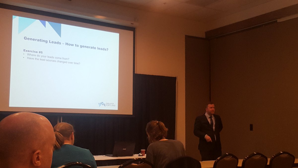 OregonEcoDev's tweet image. @GreaterPDX &apos;s acting CEO @M_Miller_ on what it means to truly invest in  relationship building over years- actions back up your values.  Honing an effective approach to talking with companies takes practice and refinement.  #OEDAProfessionalDevelopment #BusinessRecruitment