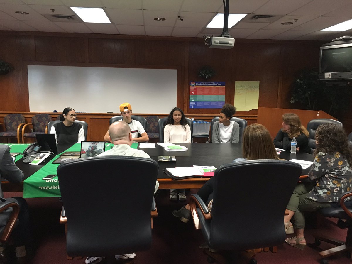 BPLA students explaining to Corbin Independent Schools leaders why they chose and continue to choose Big Picture?